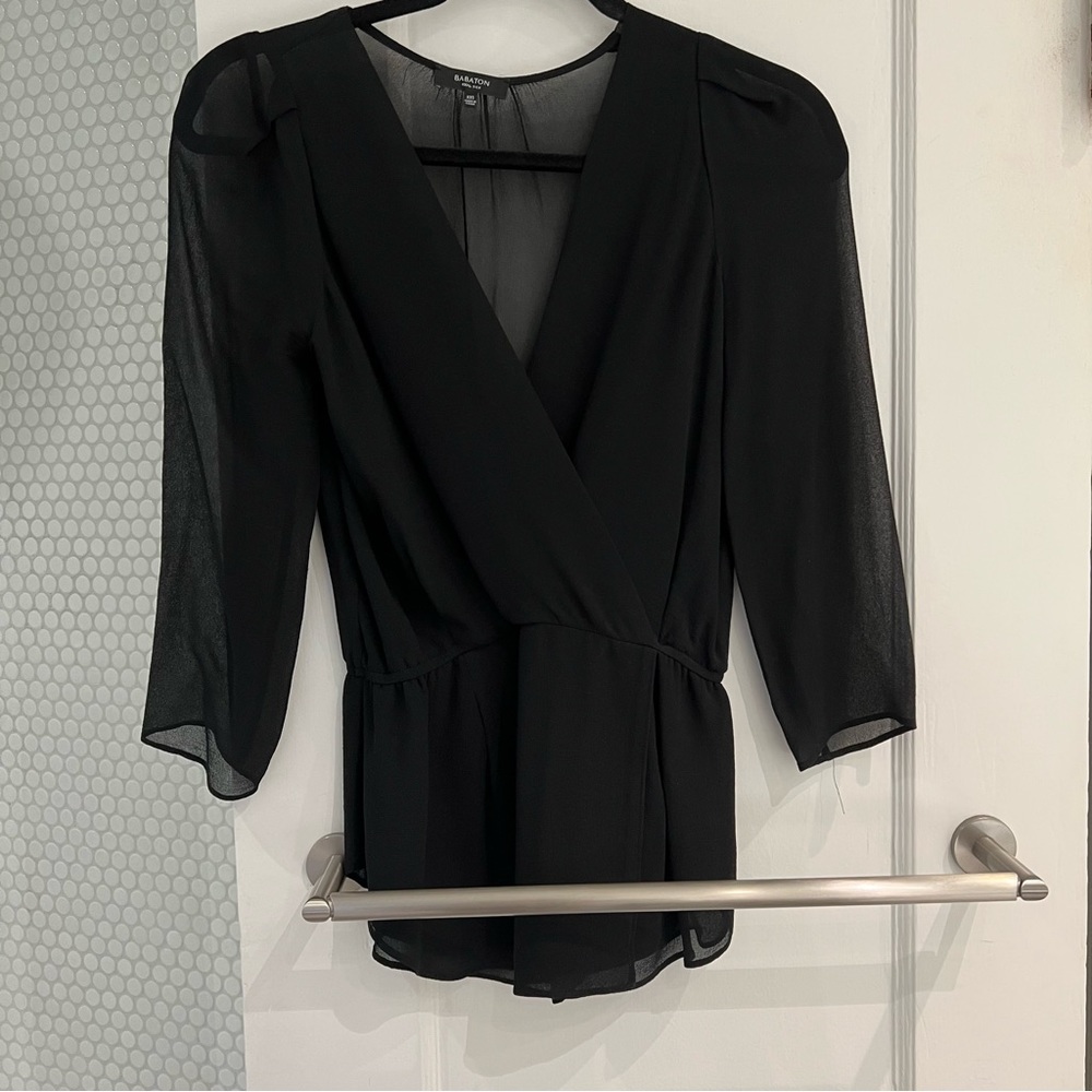 Babaton Alexander 100% Silk Blouse